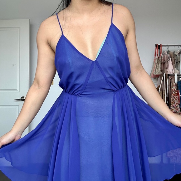 Chiffon dress, medium - Picture 2 of 5